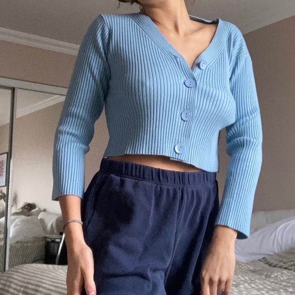 Blue cardigan - Picture 2 of 7